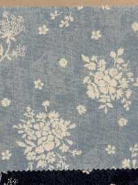 850529 Loomstate Blaue Gartenspitze Blume[Textilgewebe] VANCET Sub-Foto