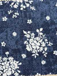 850529 Loomstate Blaue Gartenspitze Blume[Textilgewebe] VANCET Sub-Foto