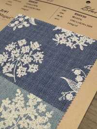 850530 Loomstate Blue Garden Maiglöckchen[Textilgewebe] VANCET Sub-Foto