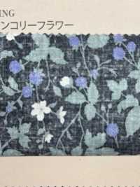 850531 SEVENBERRY® Lawn Ungebleichte Baumwolle Melancholy Flower Brombeere[Textilgewebe] VANCET Sub-Foto
