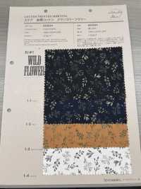 850534 SEVENBERRY® Lawn Ungebleichte Baumwolle Melancholy Flower Wild Flower[Textilgewebe] VANCET Sub-Foto