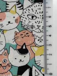850536 SEVENBERRY® Oxford Ungebleichte Baumwolle Nyan Comics[Textilgewebe] VANCET Sub-Foto