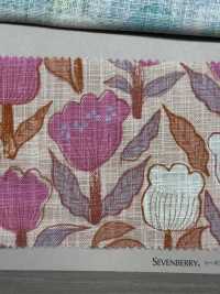850539 SEVENBERRY® Linen Like Love Emo Kollektion Tulpe[Textilgewebe] VANCET Sub-Foto