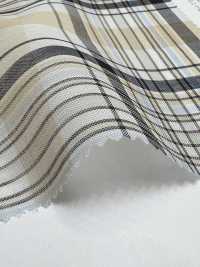 KYC326-D2 T/C Garngefärbtes Organza-Karo[Textilgewebe] Uni Textile(Komon Studio) Sub-Foto