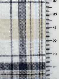 KYC326-D2 T/C Garngefärbtes Organza-Karo[Textilgewebe] Uni Textile(Komon Studio) Sub-Foto