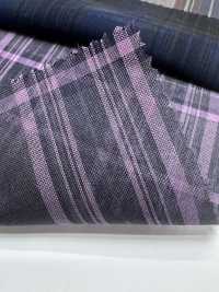 KYC326-D1 T/C Garngefärbtes Organza-Karo[Textilgewebe] Uni Textile(Komon Studio) Sub-Foto