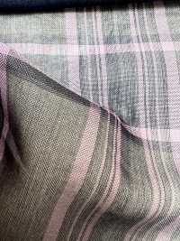 KYC326-D1 T/C Garngefärbtes Organza-Karo[Textilgewebe] Uni Textile(Komon Studio) Sub-Foto