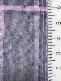 KYC326-D1 T/C Garngefärbtes Organza-Karo[Textilgewebe] Uni Textile(Komon Studio) Sub-Foto