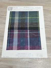 KYC326-D3 T/C Garngefärbtes Organza-Karo[Textilgewebe] Uni Textile(Komon Studio) Sub-Foto