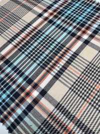 KYC411-D3 T/C Garngefärbtes Karo Gold Pflege[Textilgewebe] Uni Textile(Komon Studio) Sub-Foto