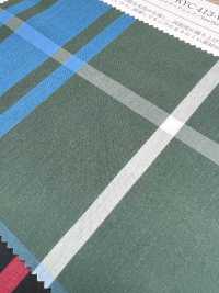 KYC413-W-D1 T/C Garngefärbtes Schreibmaschinentuch Karo[Textilgewebe] Uni Textile(Komon Studio) Sub-Foto