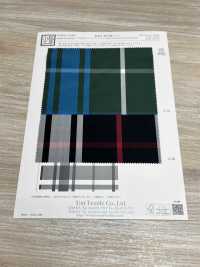 KYC413-W-D1 T/C Garngefärbtes Schreibmaschinentuch Karo[Textilgewebe] Uni Textile(Komon Studio) Sub-Foto