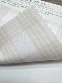 KYC421-D1 T/C Garngefärbtes Paraca Check Gold Care[Textilgewebe] Uni Textile(Komon Studio) Sub-Foto