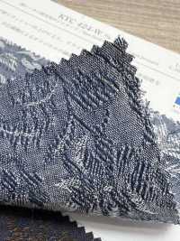 KYC424-W-D1 Baumwolle, Viskose, Leinen, Garngefärbter Jacquard[Textilgewebe] Uni Textile(Komon Studio) Sub-Foto