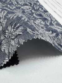 KYC424-W-D1 Baumwolle, Viskose, Leinen, Garngefärbter Jacquard[Textilgewebe] Uni Textile(Komon Studio) Sub-Foto