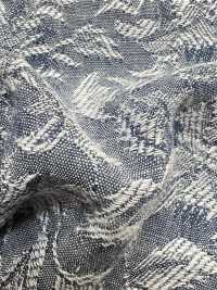 KYC424-W-D1 Baumwolle, Viskose, Leinen, Garngefärbter Jacquard[Textilgewebe] Uni Textile(Komon Studio) Sub-Foto