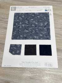 KYC424-W-D3 Baumwolle, Viskose, Leinen, Garngefärbter Jacquard[Textilgewebe] Uni Textile(Komon Studio) Sub-Foto