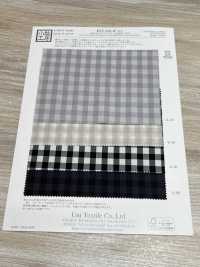 KYC636-W-D1 Garngefärbter 60er Schreibmaschinenstoff Omi Gebleicht Breit Breit[Textilgewebe] Uni Textile(Komon Studio) Sub-Foto