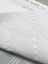 KKC838HW-D2 Waffelstrick Aus Baumwollbatist In Weiß[Textilgewebe] Uni Textile(Komon Studio) Sub-Foto