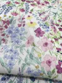 4026-660-2 60 Rasen-Aquarellblumen[Textilgewebe] HOKKOH Sub-Foto