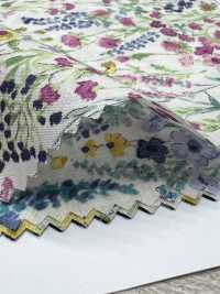 4026-660-2 60 Rasen-Aquarellblumen[Textilgewebe] HOKKOH Sub-Foto