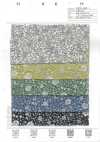 8026-680-1 80er Batist Miracle Wave Thread-Line monochromes kleines Blumenmuster