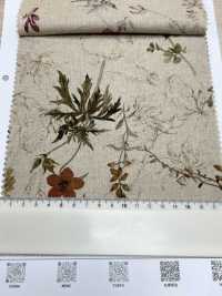 7026-700-1 CL Loomstate Botanisches Blumenmuster[Textilgewebe] HOKKOH Sub-Foto