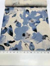 7026-700-3 CL Loomstate Aquarellblumen[Textilgewebe] HOKKOH Sub-Foto