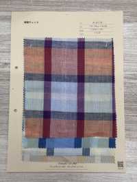 A-8174 Leinen-Check[Textilgewebe] ARINOBE Sub-Foto