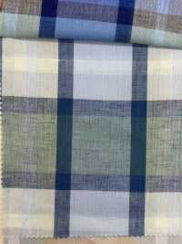 A-8174 Leinen-Check[Textilgewebe] ARINOBE Sub-Foto