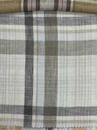 A-5108 100 % Leinen, Madras-Karo[Textilgewebe] ARINOBE Sub-Foto