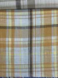 A-5108 100 % Leinen, Madras-Karo[Textilgewebe] ARINOBE Sub-Foto