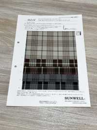 46218 LIM-bless Polyester/Rayon 40-Faden-Garn Twill Check[Textilgewebe] SUNWELL Sub-Foto