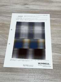 14418 50 Einzelfaden-Baumwoll-Breittuch-Mohairgarn, Kariert[Textilgewebe] SUNWELL Sub-Foto