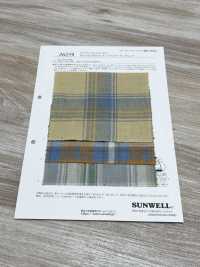 26259 OLD SLUB 10 Einfädiger Baumwoll-Twill-Tartan[Textilgewebe] SUNWELL Sub-Foto