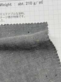 OS2240 HANF/C Gabardine Persimmon Tannin, Holzkohlefärbung[Textilgewebe] SHIBAYA Sub-Foto