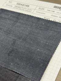 SBA8169 Garngefärbter, Geschwefelter Schwarzer Cord[Textilgewebe] SHIBAYA Sub-Foto