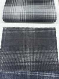 SBA8169 Garngefärbter, Geschwefelter Schwarzer Cord[Textilgewebe] SHIBAYA Sub-Foto