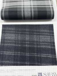 SBA8169 Garngefärbter, Geschwefelter Schwarzer Cord[Textilgewebe] SHIBAYA Sub-Foto