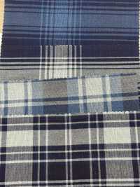SBA8164 Garngefärbter Indigo-Cord[Textilgewebe] SHIBAYA Sub-Foto