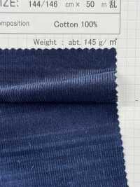 SBA8164 Garngefärbter Indigo-Cord[Textilgewebe] SHIBAYA Sub-Foto