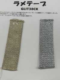 GLIT38CK Glitzerband Aus Polyester, 2,5 Mm Dick, 38 Mm Breit[Bandbandschnur] Sub-Foto