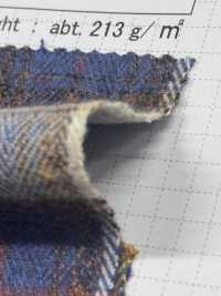 AW1703 Flanell-Karomuster Mit Verdrehtem Fischgrätenmuster[Textilgewebe] SHIBAYA Sub-Foto