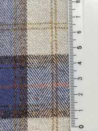 AW1704 Flanell-Karomuster Mit Verdrehtem Fischgrätenmuster[Textilgewebe] SHIBAYA Sub-Foto