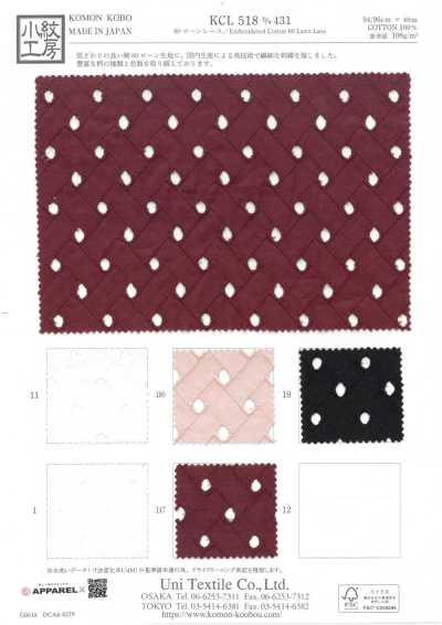 KCL518-D431 60 Batistspitze