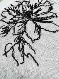 KCL524-D681 Stickerei Aus Viskose-Leinen[Textilgewebe] Uni Textile(Komon Studio) Sub-Foto