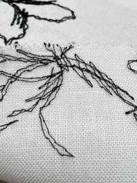 KCL524-D681 Stickerei Aus Viskose-Leinen[Textilgewebe] Uni Textile(Komon Studio) Sub-Foto