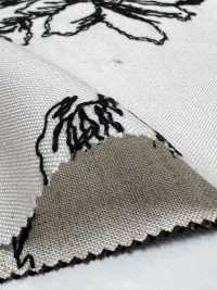 KCL524-D681 Stickerei Aus Viskose-Leinen[Textilgewebe] Uni Textile(Komon Studio) Sub-Foto