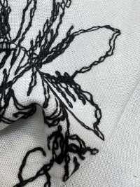 KCL524-D681 Stickerei Aus Viskose-Leinen[Textilgewebe] Uni Textile(Komon Studio) Sub-Foto