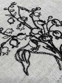 KCL524-D2896 Viskose Leinen Canvas Spitze[Textilgewebe] Uni Textile(Komon Studio) Sub-Foto